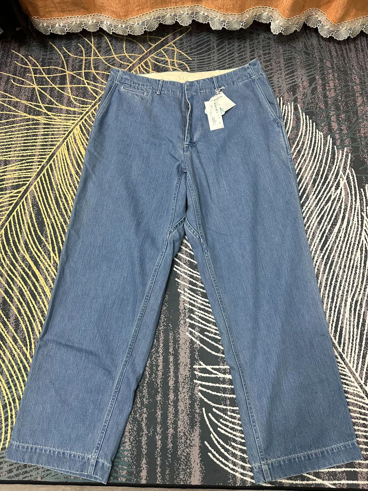 Nanamica Nanamica Wide Denim Jeans Size US 36 / EU 52 - 1 Thumbnail