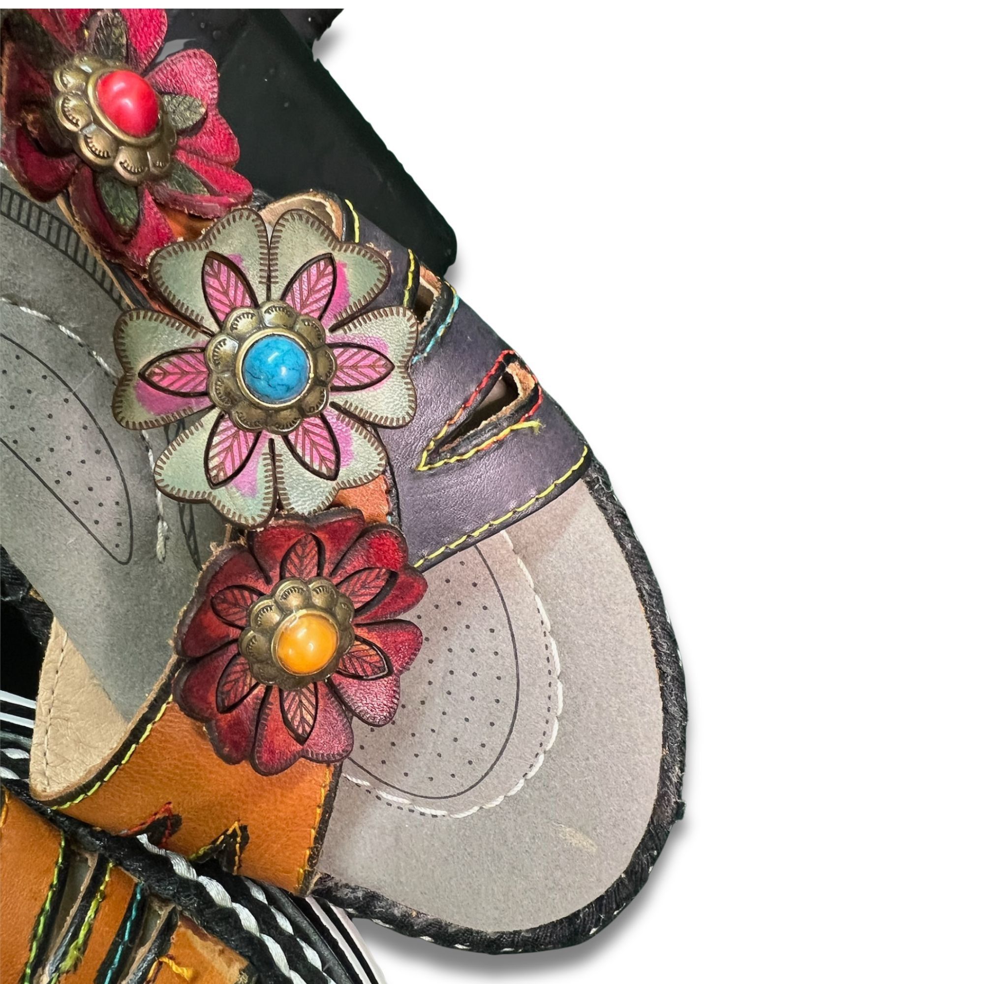 Other LArtiste By Spring Step Laga Slingback Sandals Size 6.5 Flor Size US 6.5 / IT 36.5 - 7 Thumbnail