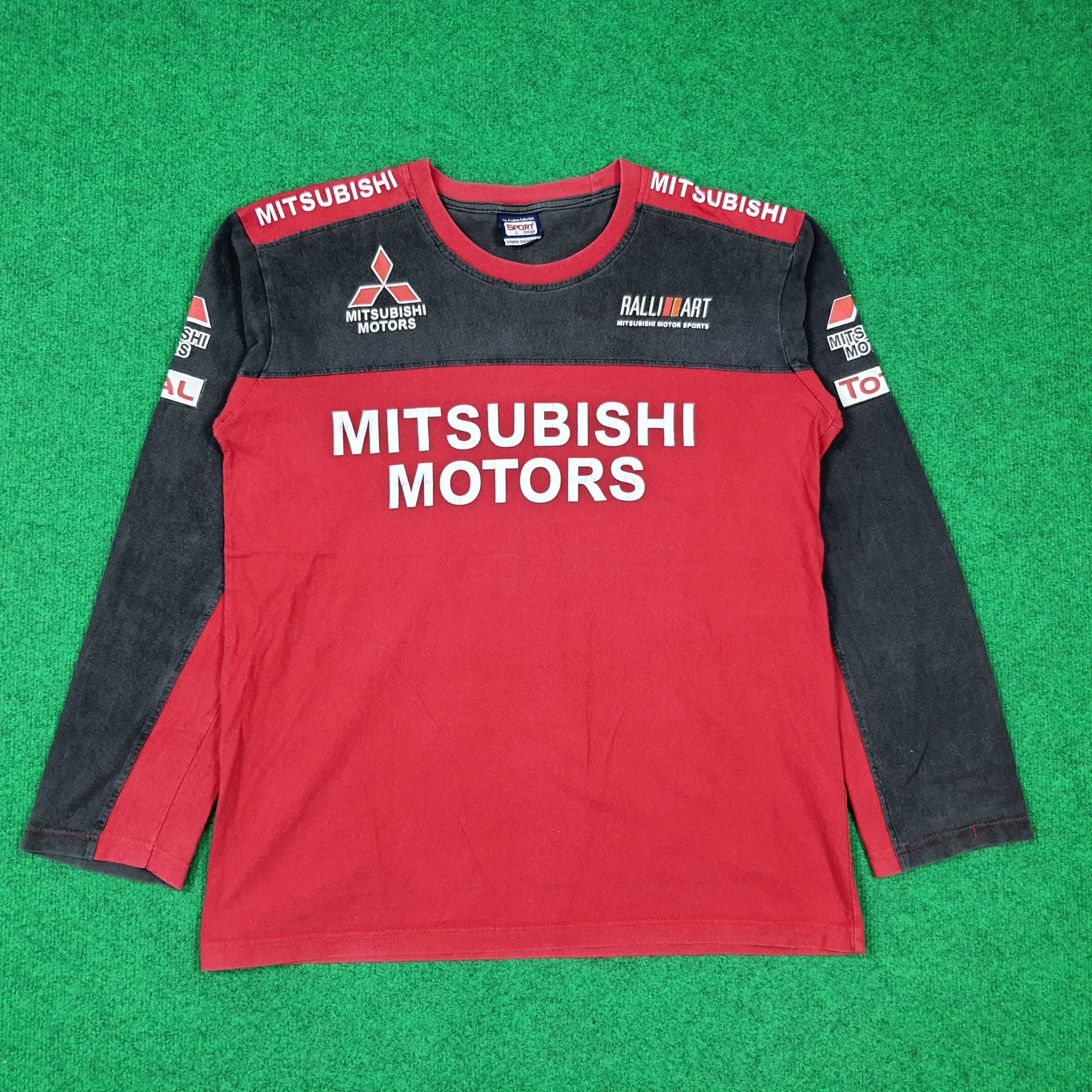 Japanese Brand Vintage JDM Mitsubishi Ralliart Motorsports Tshirt C285N77 Size US L / EU 52-54 / 3 - 1 Thumbnail