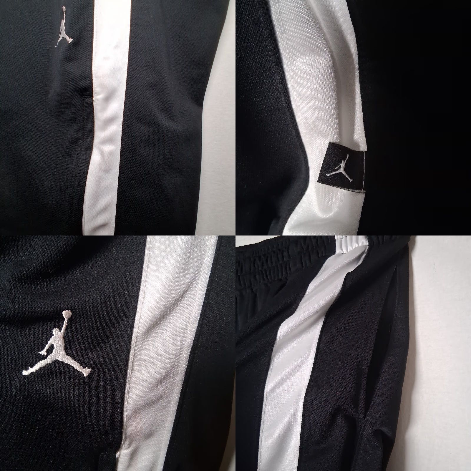 Jordan Brand Air Jordan Pants Men XL Black Stripe Athletic Sports Athleisure Read Size US 36 / EU 52 - 10 Thumbnail