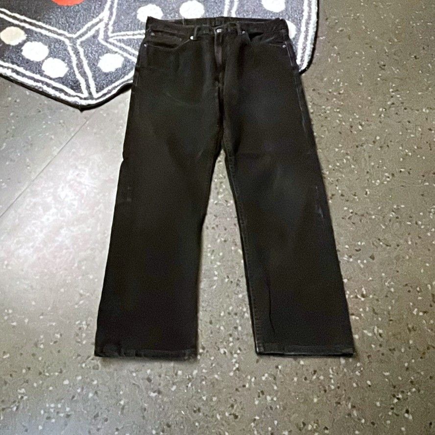 Levi's Vintage Levi's 501 Black Denim Jeans 36x30 Size US 36 / EU 52 - 2 Thumbnail