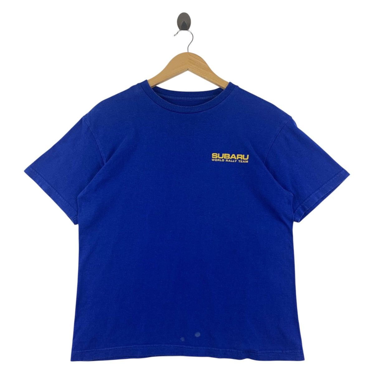 Japanese Brand SUBARU World Rally team back hit printed tee Size US M / EU 48-50 / 2 - 2 Thumbnail