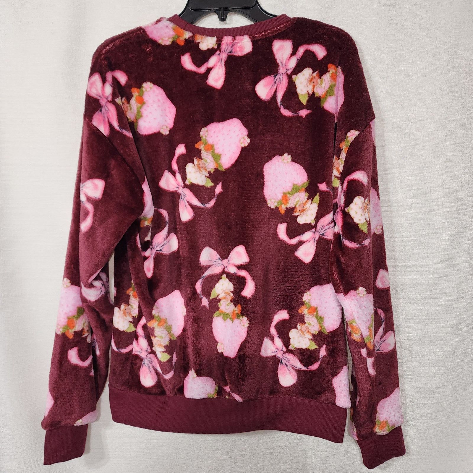 Strawberry Strawberry shortcake fleece sweatshirt women's size small Size S / US 4 / IT 40 - 3 Thumbnail