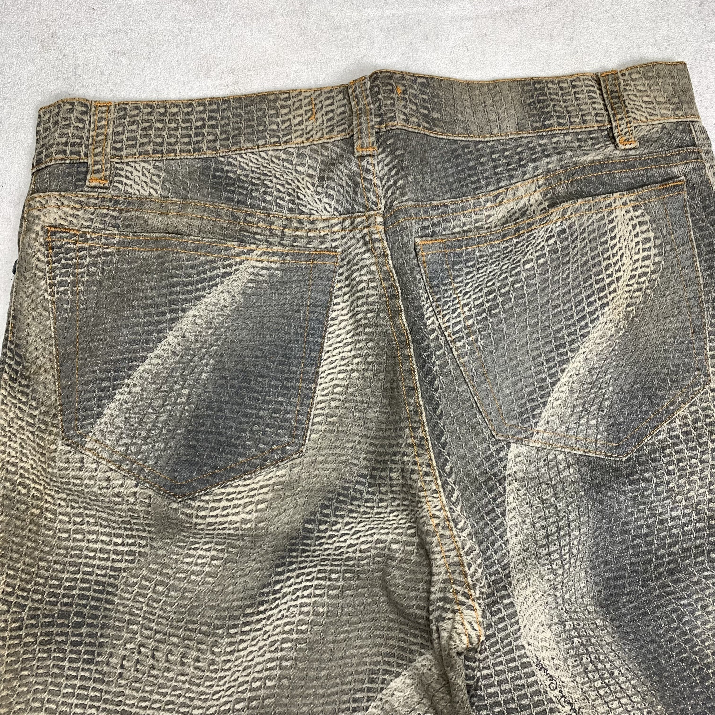 Roberto Cavalli Roberto Cavalli Snakeskin Pants Size US 31 - 5 Thumbnail