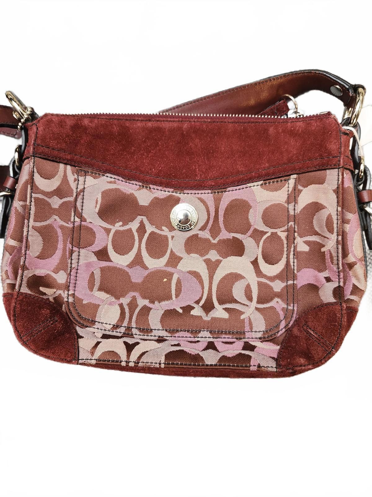 Coach Coach pink/red hand bag Size ONE SIZE - 1 Thumbnail