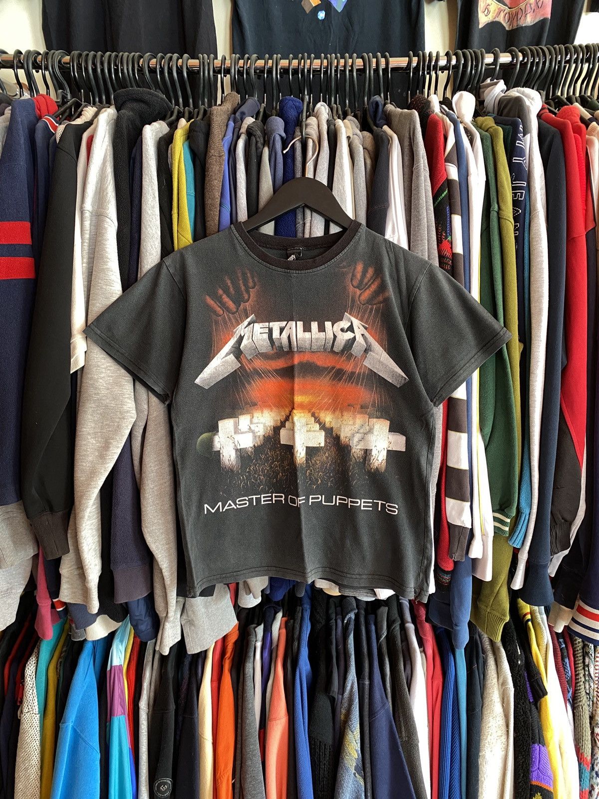 Band Tees METALLICA MASTER OF PUPPETS DISTRESSED FADED T-SHIRT Size US S / EU 44-46 / 1 - 1 Thumbnail