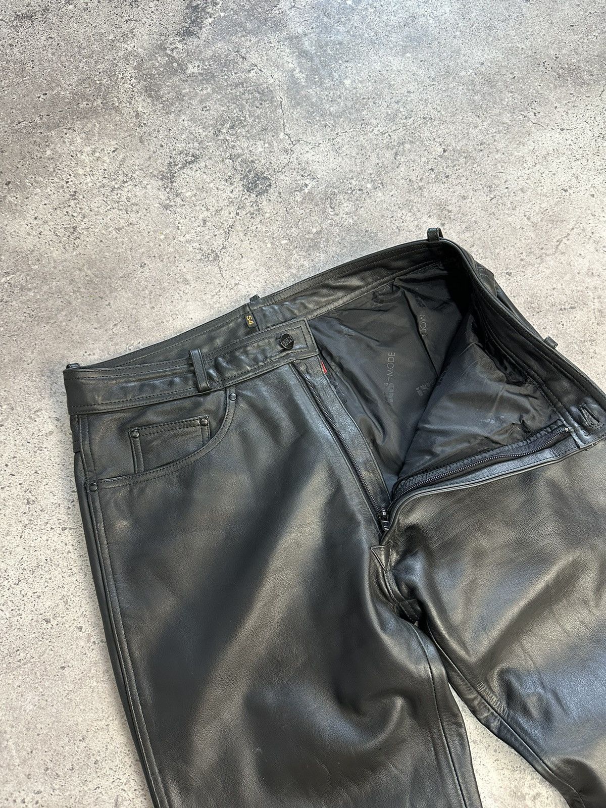 Leather Vintage IXS Leather Pants Black Riding Y2K Archival Size US 34 / EU 50 - 11 Thumbnail