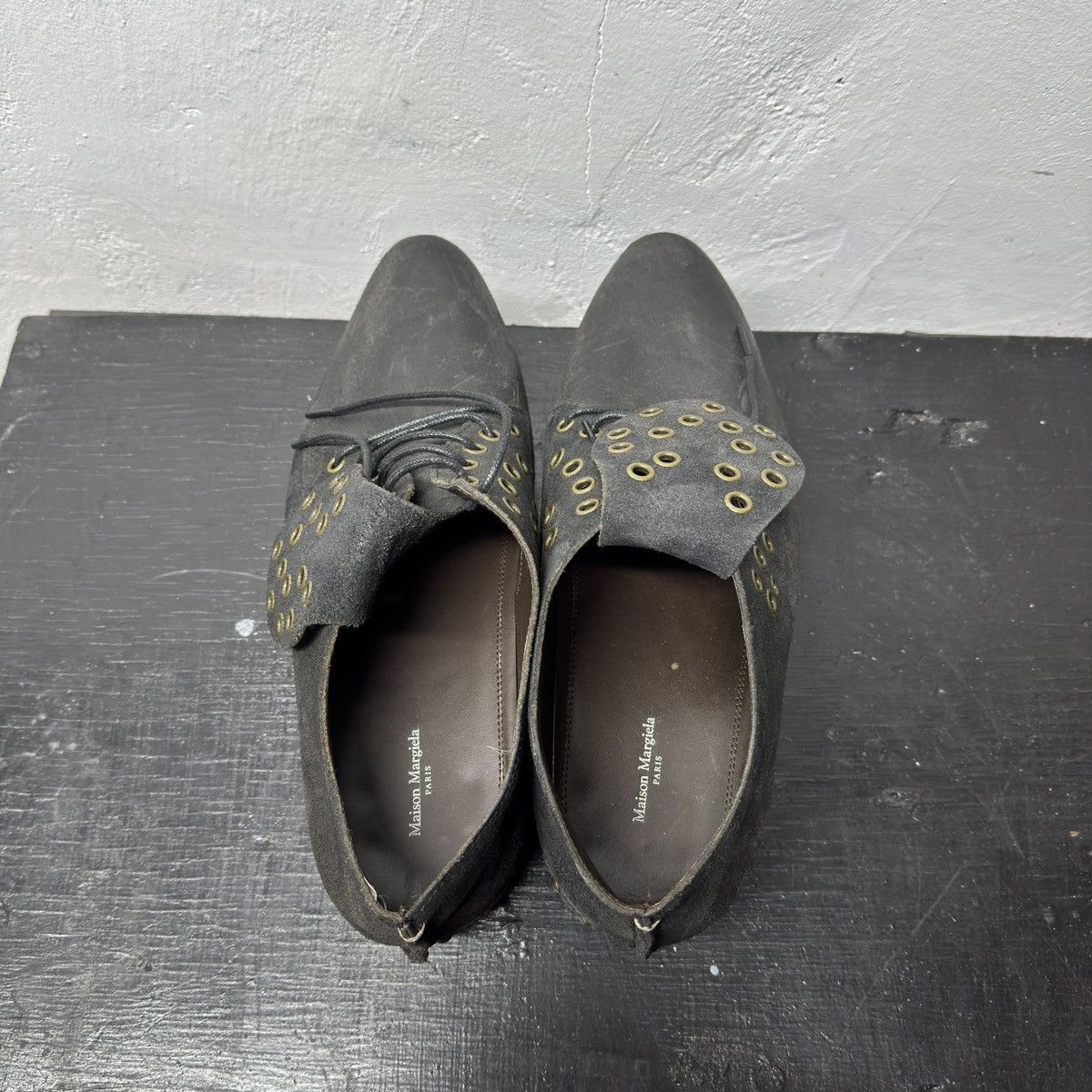 Maison Margiela Maison Margiela Metal Toe Derby Boots Size US 9 / EU 42 - 14 Thumbnail