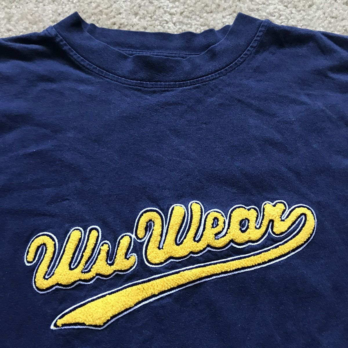 Wu-Tang Clan 🔴Wu-Wear Shirt Size 2XL Wu-Tang Vintage Navy Blue Rare Rza Size US XXL / EU 58 / 5 - 1 Thumbnail