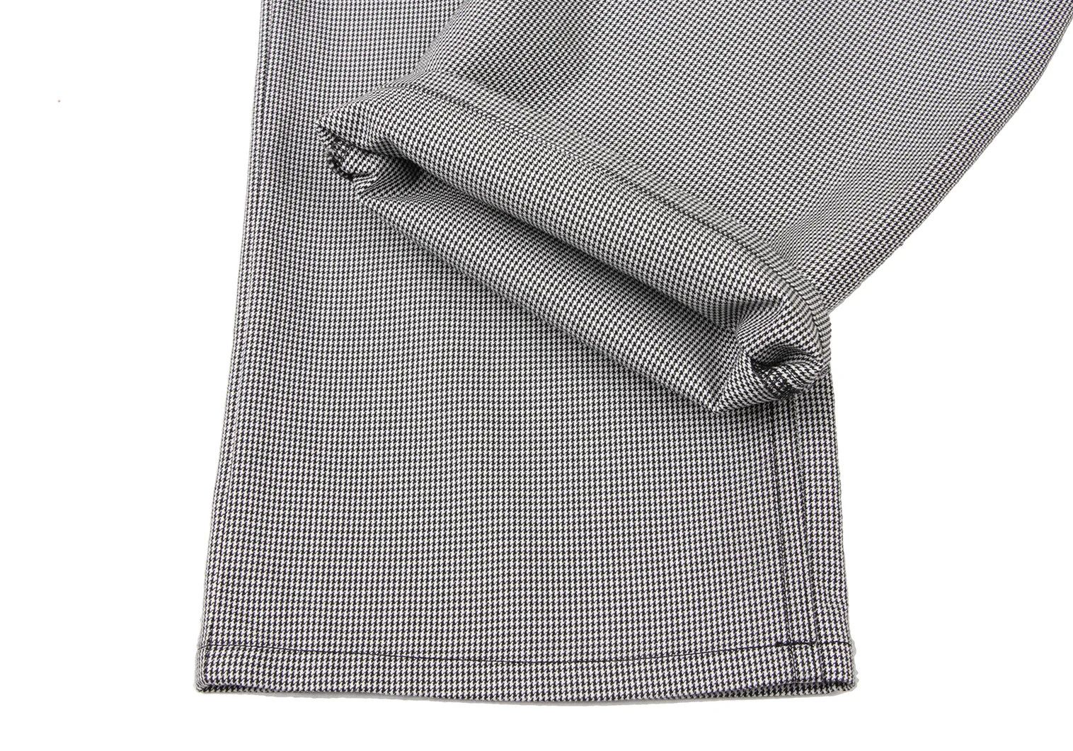Burberry Cotton/Polyester Puppy Tooth Pants in Black and White Size US 38 / EU 54 - 8 Thumbnail