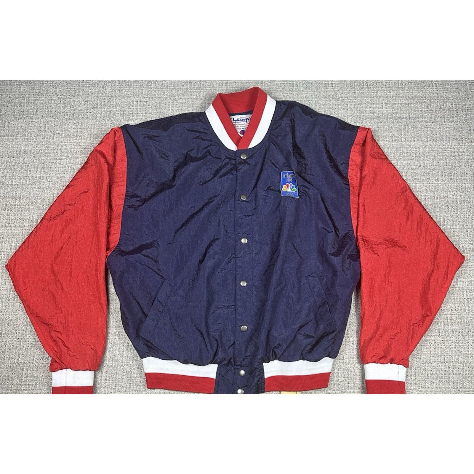 Champion 1996 USA Olympics Atlanta Champion Jacket Windbreaker Sz XL Size US XL / EU 56 / 4 - 1 Thumbnail