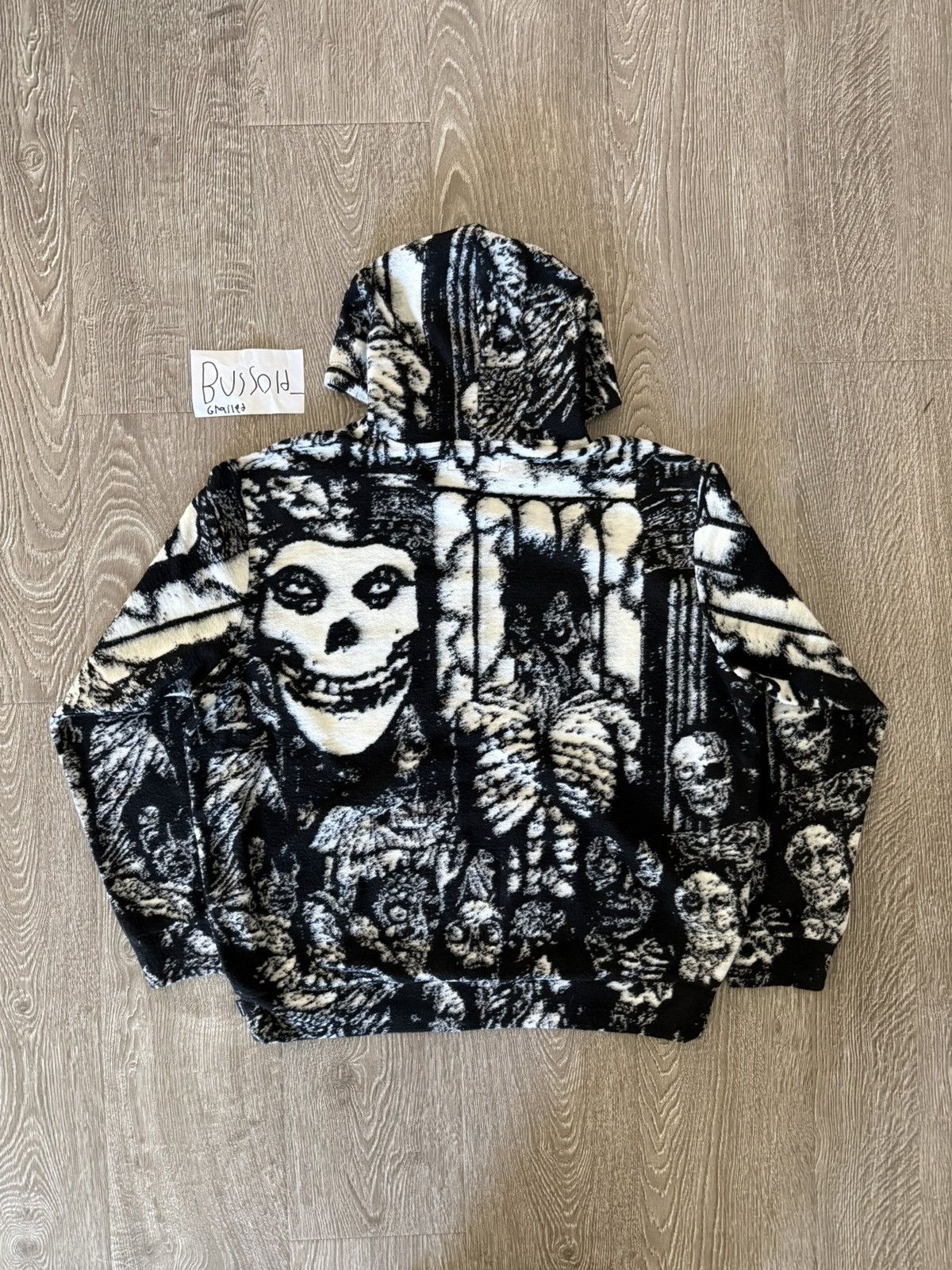 Misfits × Supreme Supreme The Misfits® Zip Up Hooded Sweater Size US M / EU 48-50 / 2 - 3 Thumbnail