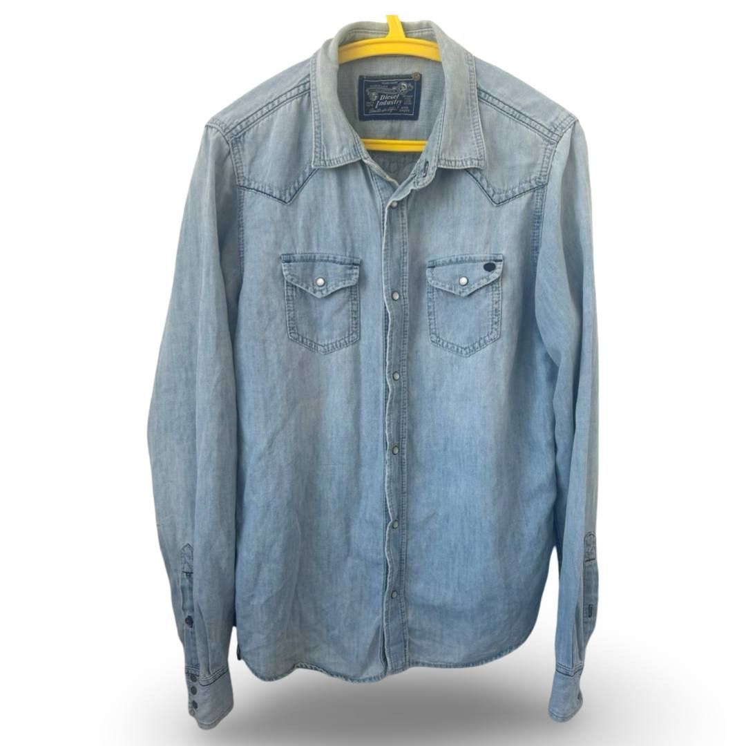 Diesel Diesel denim shirt #651 Size US L / EU 52-54 / 3 - 1 Thumbnail