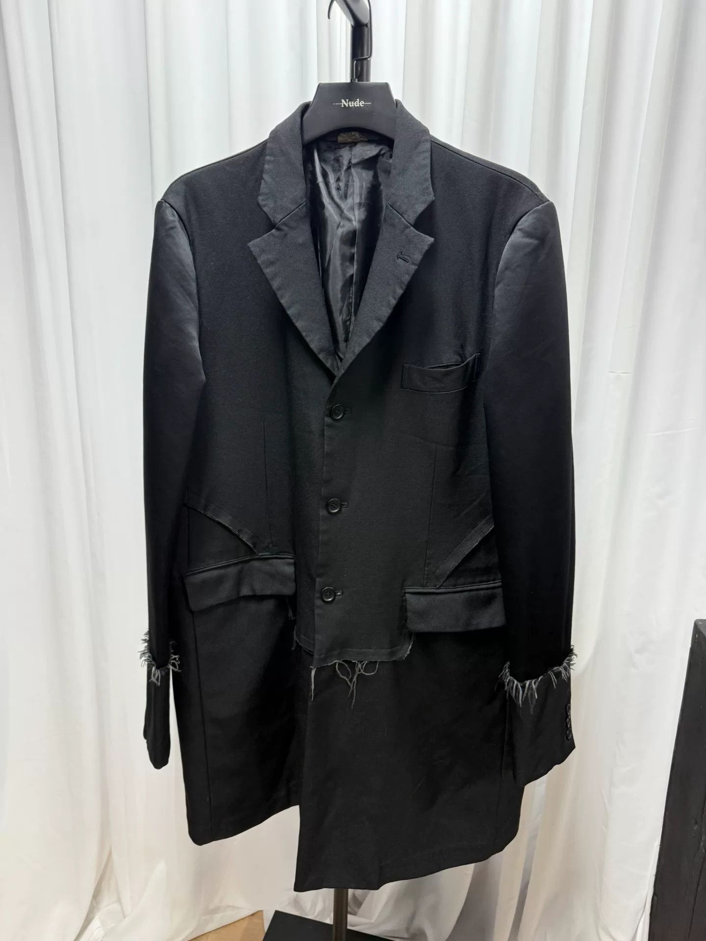 Comme des Garcons comme des garcons black silk coat Size US XL / EU 56 / 4 - 1 Thumbnail