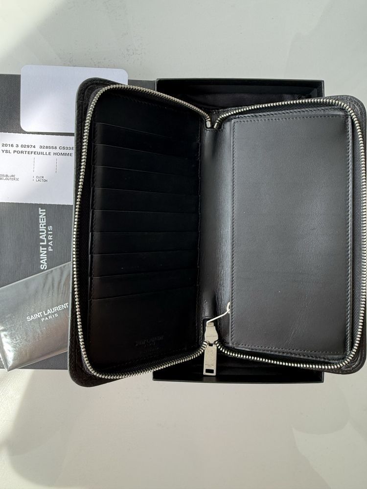 Saint Laurent Paris Saint Laurent Paris 2016 Leather Wallet Size ONE SIZE - 2 Thumbnail