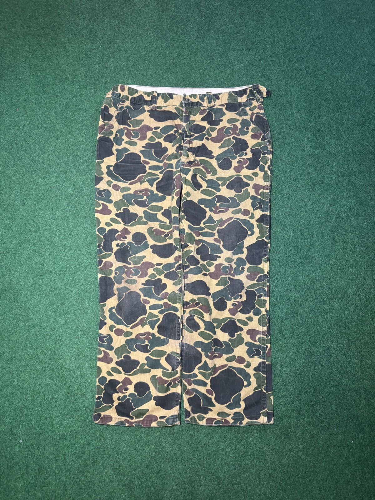 Vintage Vintage 90s Duck Camo Baggy Hip Hop Skater 36x28 Pants Size US 36 / EU 52 - 2 Thumbnail