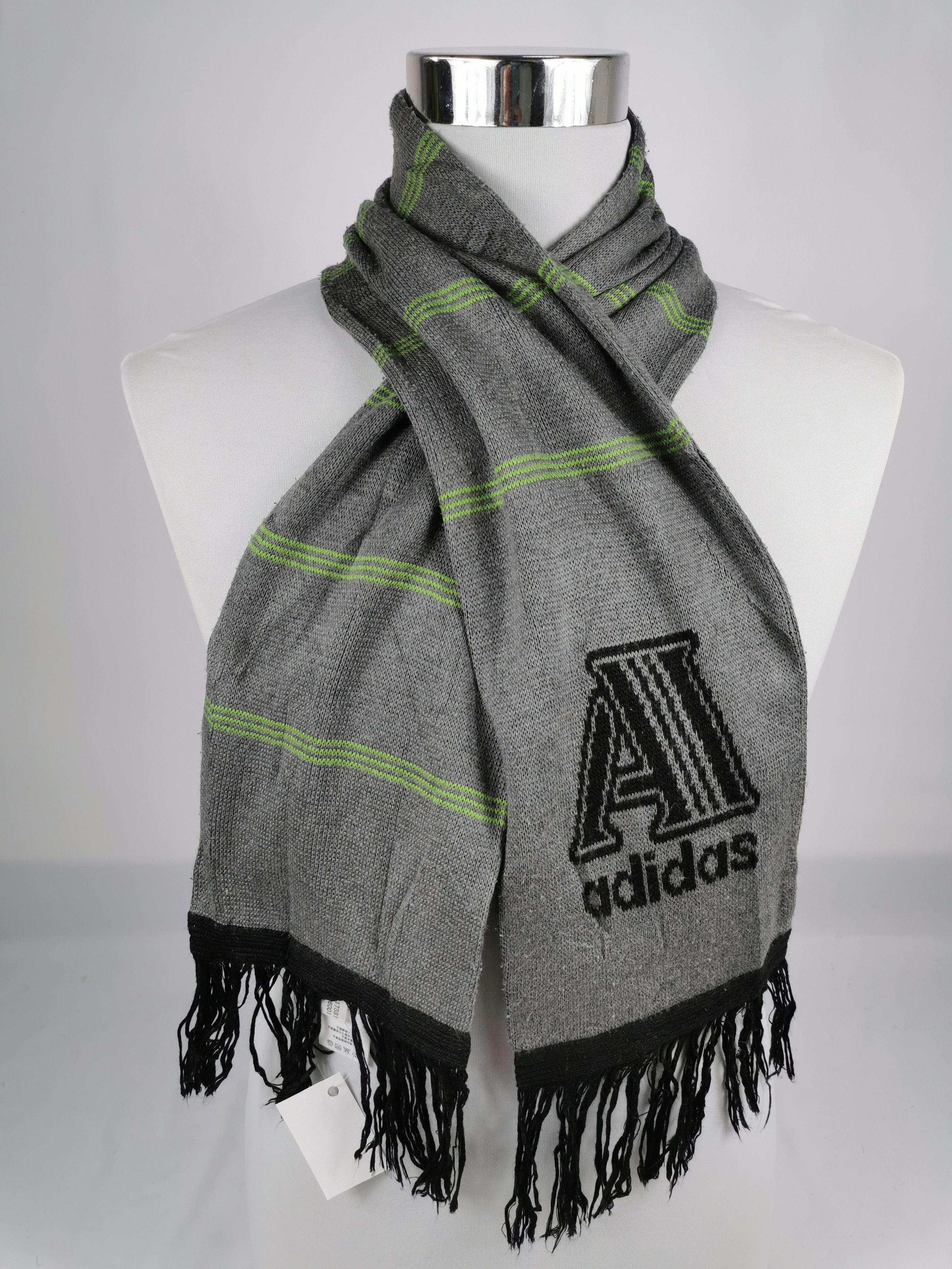 Vintage Adidas scarf muffler Size ONE SIZE - 1 Thumbnail