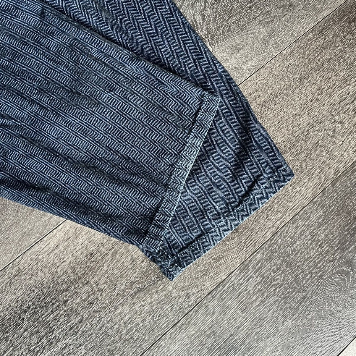 Robert Graham Vintage Robert Graham Slim Jim Washed Blue Denim Jeans 33x30 Size US 33 - 5 Thumbnail