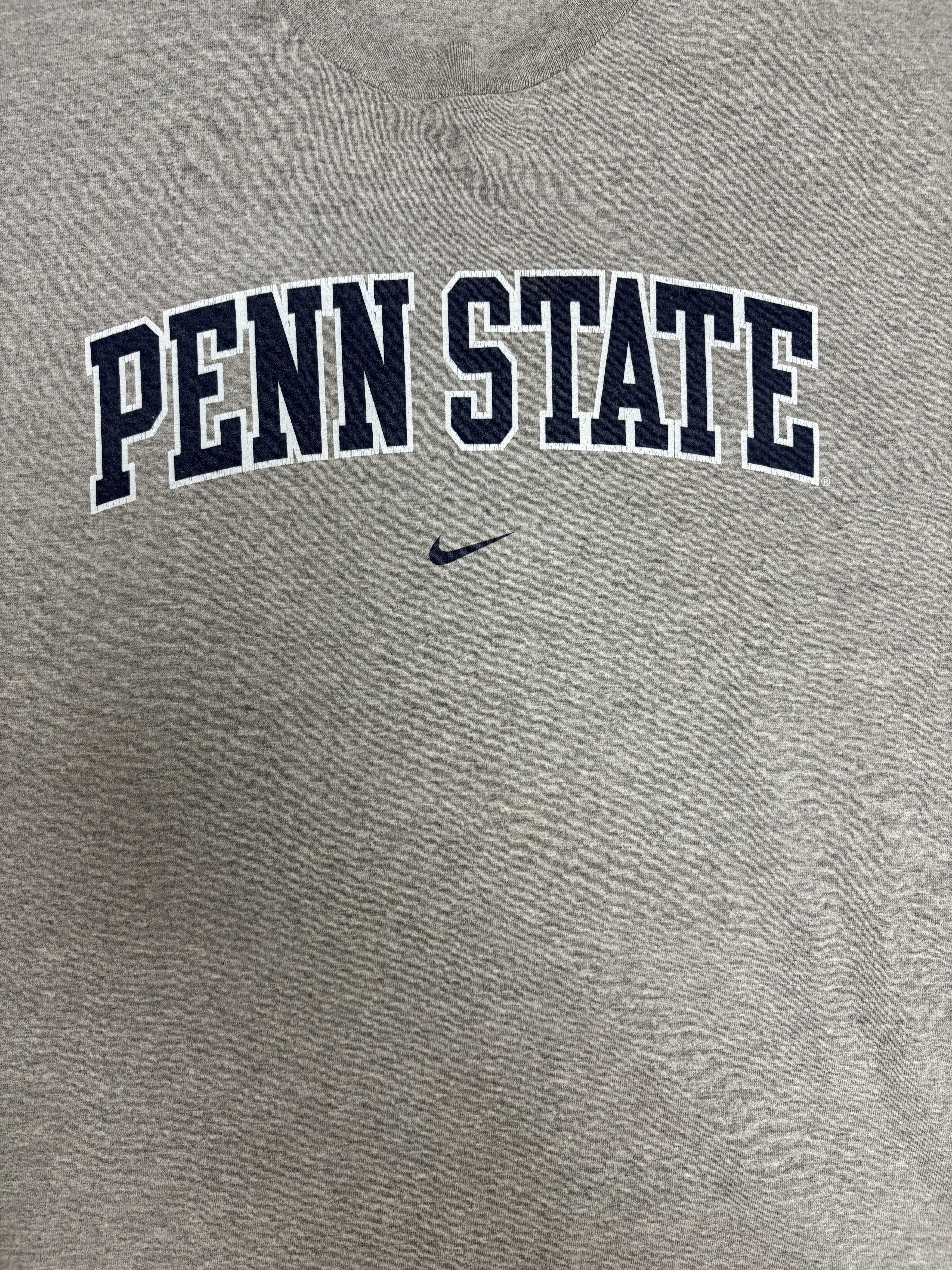 Nike × Vintage Penn State Nittany Lions Nike Vintage Grey T-Shirt Tee Size US XXL / EU 58 / 5 - 2 Thumbnail