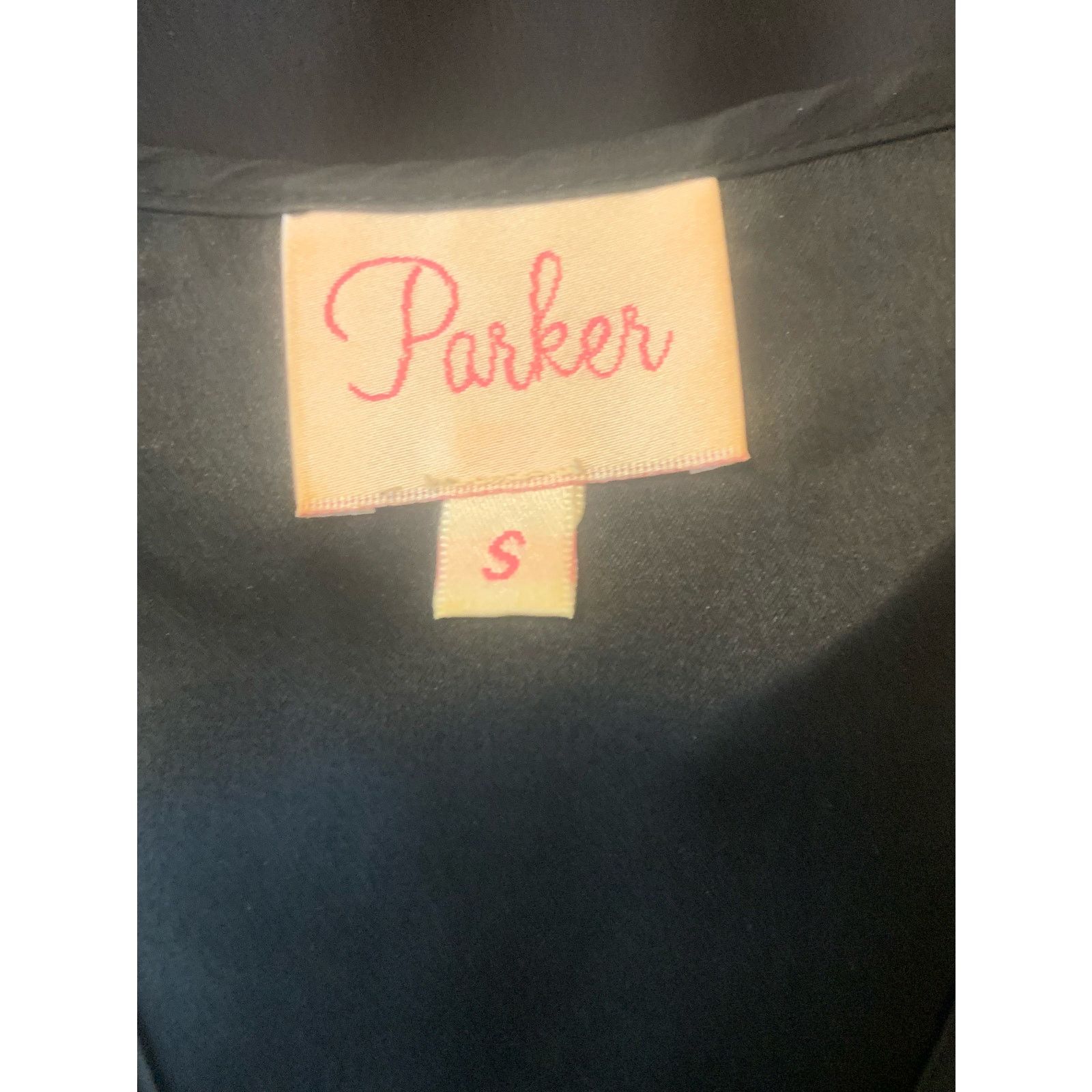Parker Parker black silk racer back tank top size Small Size S / US 4 / IT 40 - 3 Thumbnail