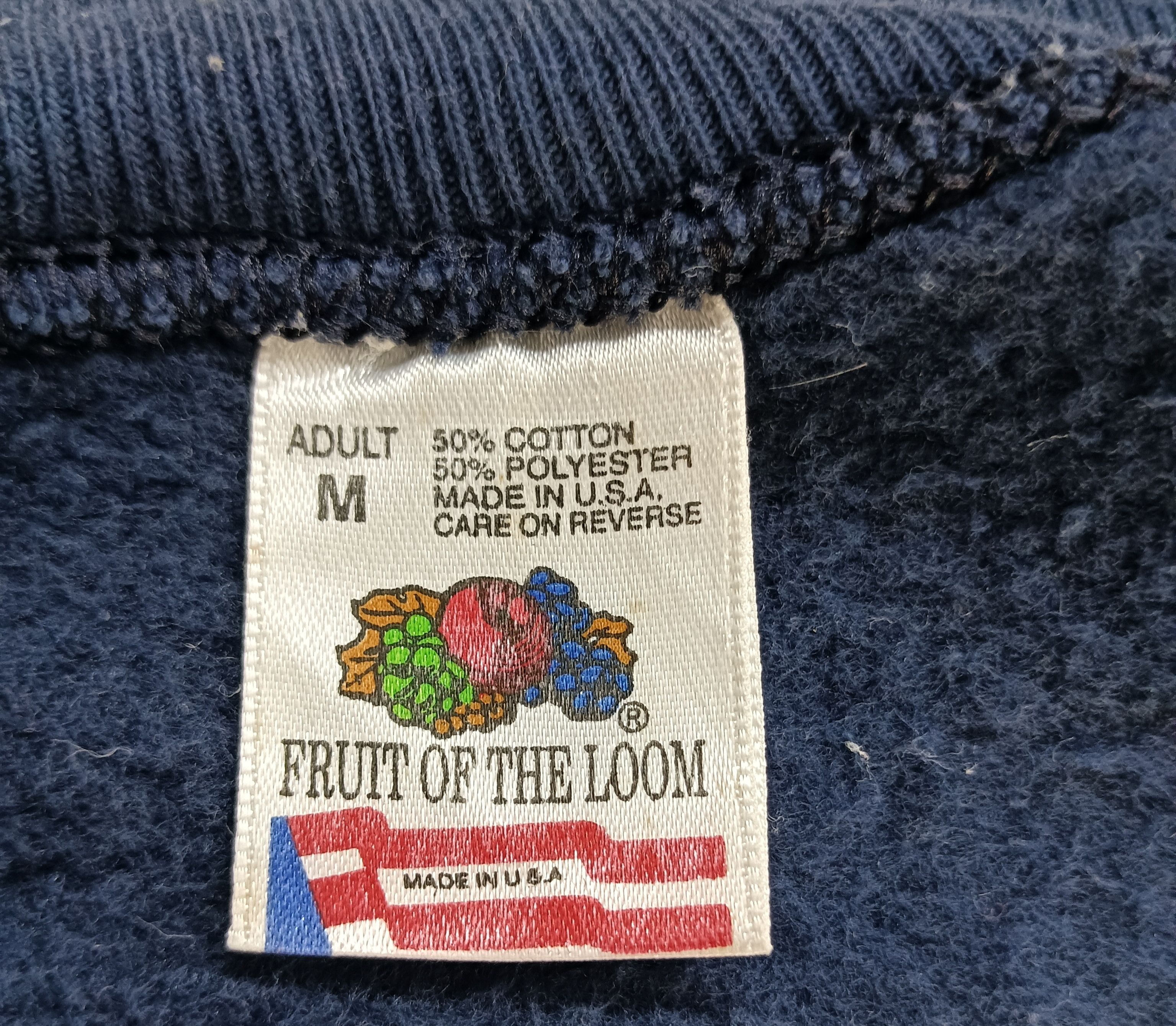 Fruit Of The Loom Vintage 90' Fruit of the loom sweatshirt Size US M / EU 48-50 / 2 - 3 Thumbnail