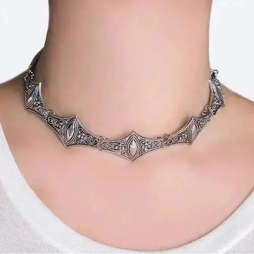 Jewelry Tibetant Choker Necklace Size ONE SIZE - 1 Thumbnail