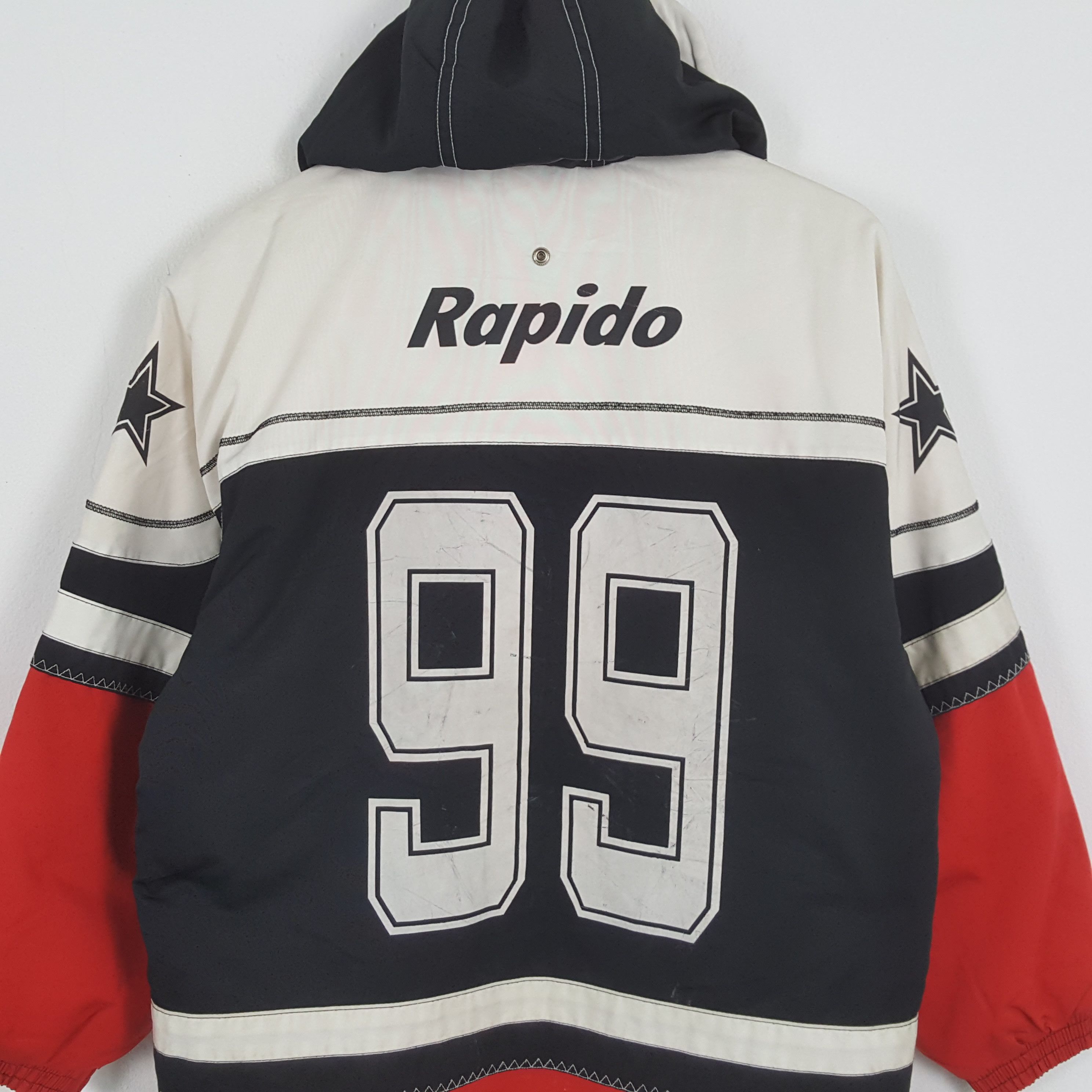 Vintage RAPIDO 99 Nice Design Fashion Style Jacket Hoodies Size US XXL / EU 58 / 5 - 2 Thumbnail
