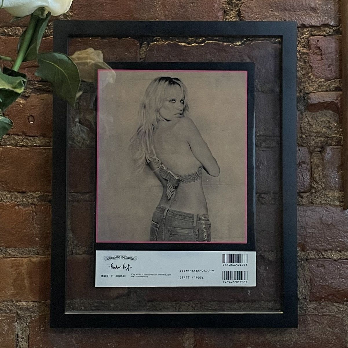 Chrome Hearts Chrome Hearts Pamela Anderson Back Facing Poster Size ONE SIZE - 4 Thumbnail