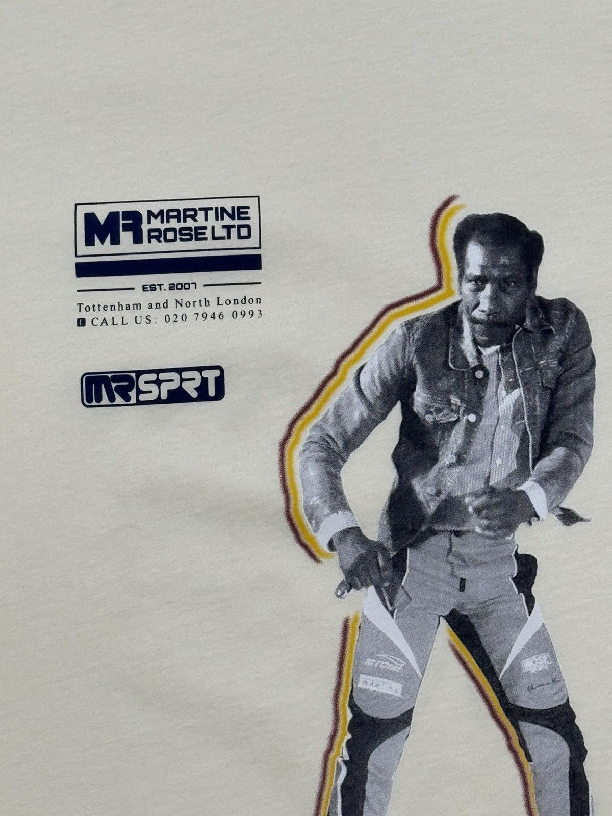 Martine Rose Ss23 Martine Rose So Far So Good Tee(Yellow/XL) Size US XL / EU 56 / 4 - 5 Thumbnail