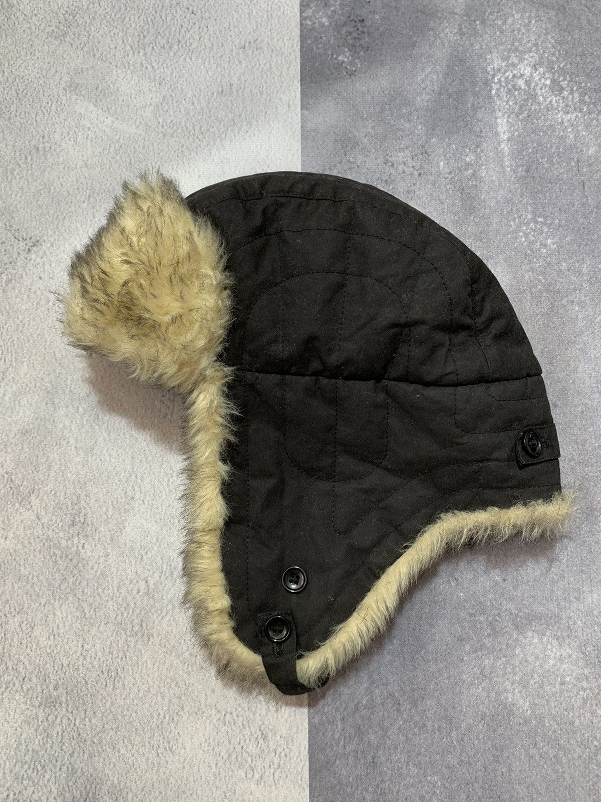 Japanese Brand × Vintage Vintage Y2K Ushanka Trapper faux fur hat streetwear Size ONE SIZE - 4 Thumbnail
