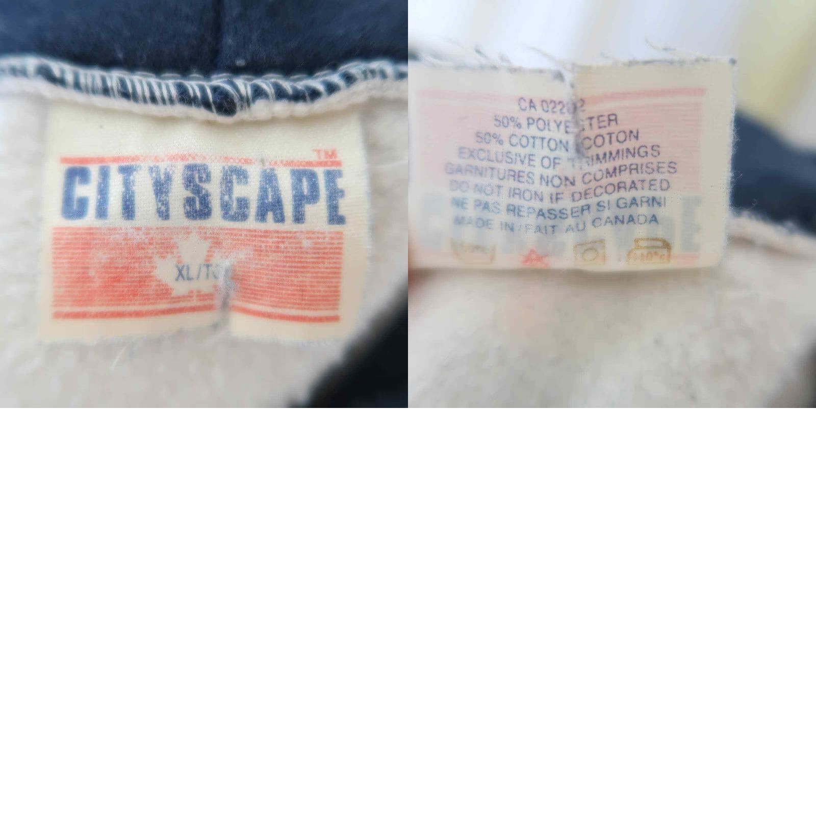 Vintage Vintage 90s Cityscape Heather Grey Canada Hooded Sweatshirt XL User: Vintage 90s Cityscape Heather Grey Canada Hooded Sweatshirt XL Size XL / US 12-14 / IT 48-50 - 8 Thumbnail
