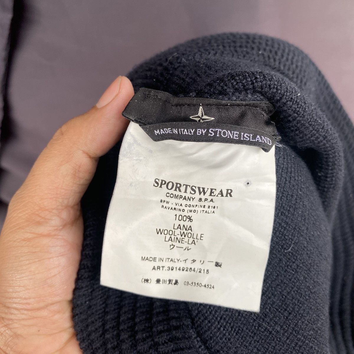 Stone Island Stone island vintage knit black bucket hat Size ONE SIZE - 4 Thumbnail
