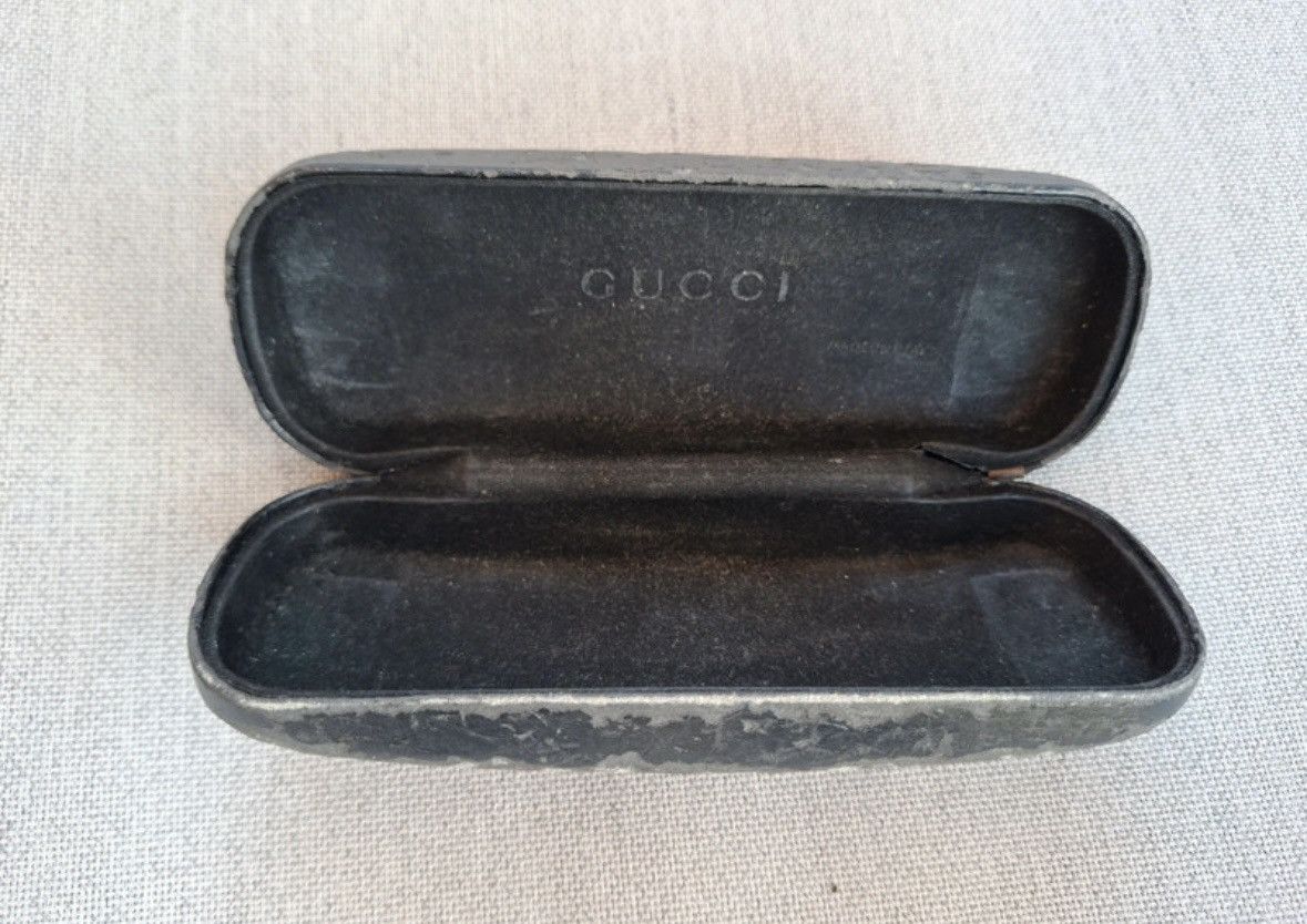 Gucci Gucci GG 2438/S Archive Oval Sunglasses Black Size ONE SIZE - 6 Thumbnail