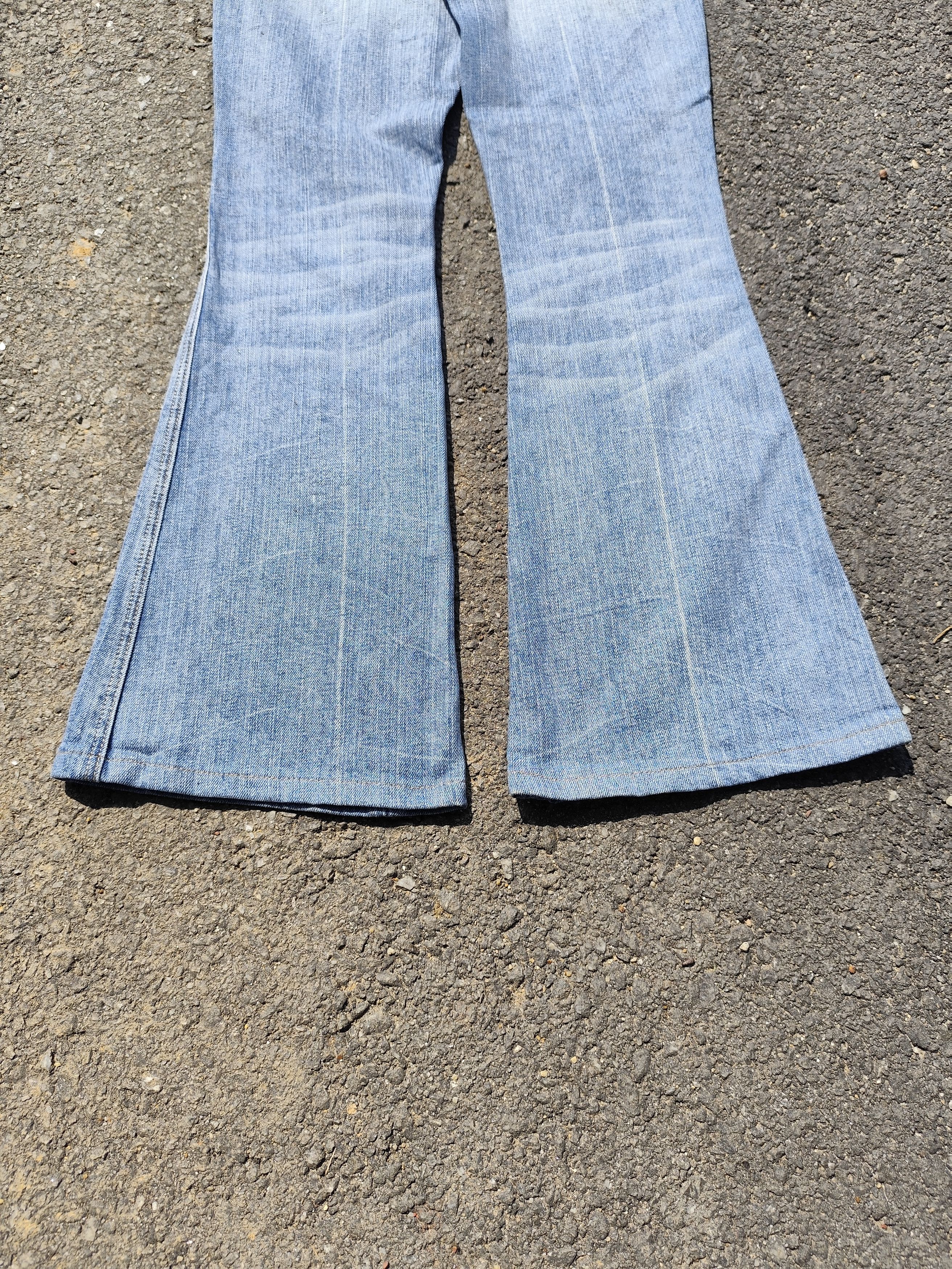 Abercrombie & Fitch vintage abercrombie&fitch Flare Denim B_J/1124/5 Size 24" / US 00 / IT 34 - 10 Thumbnail