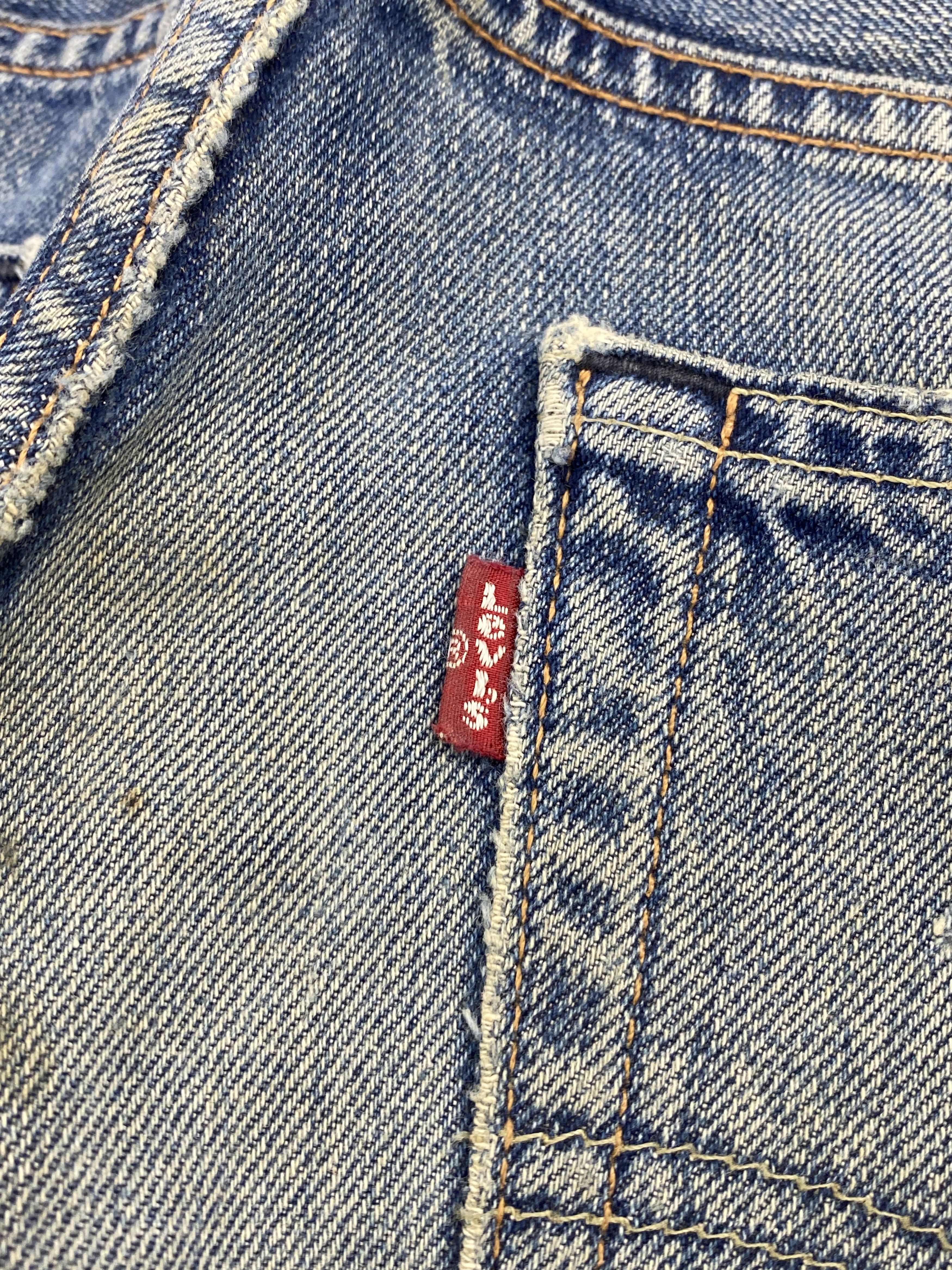 Levi's × Vintage Vintage Levi's 527 Faded Blue Bootcut Jeans Size US 34 / EU 50 - 6 Thumbnail