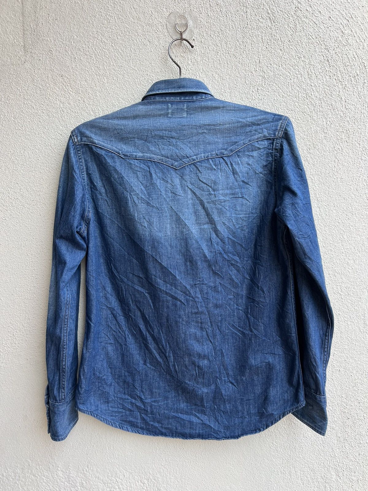 Wrangler Vintage Wrangler Blue Bell Denim Western Shirt Size US M / EU 48-50 / 2 - 25 Thumbnail