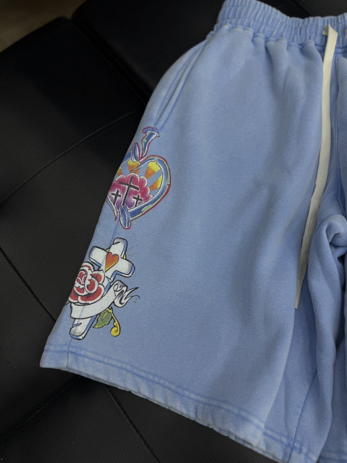 Other We Are Righteous Blue Cotton Shorts Size XS (NEW) Size US 28 / EU 44 - 4 Thumbnail