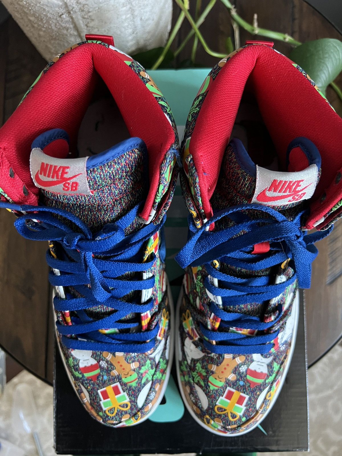CNCPTS × Nike Nike SB Dunk High Concepts Ugly Christmas Seater (2017) Size US 10 / EU 43 - 10 Thumbnail