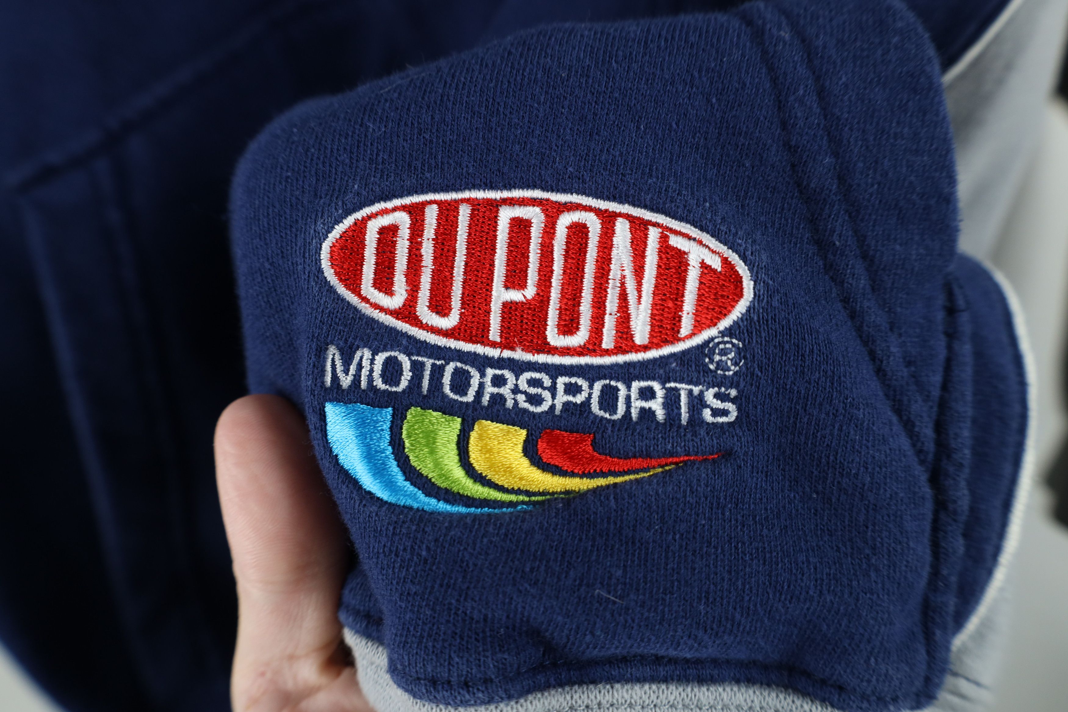Vintage Vintage NASCAR Jeff Gordon Racing Hoodie Sweatshirt Blue Size US L / EU 52-54 / 3 - 10 Thumbnail
