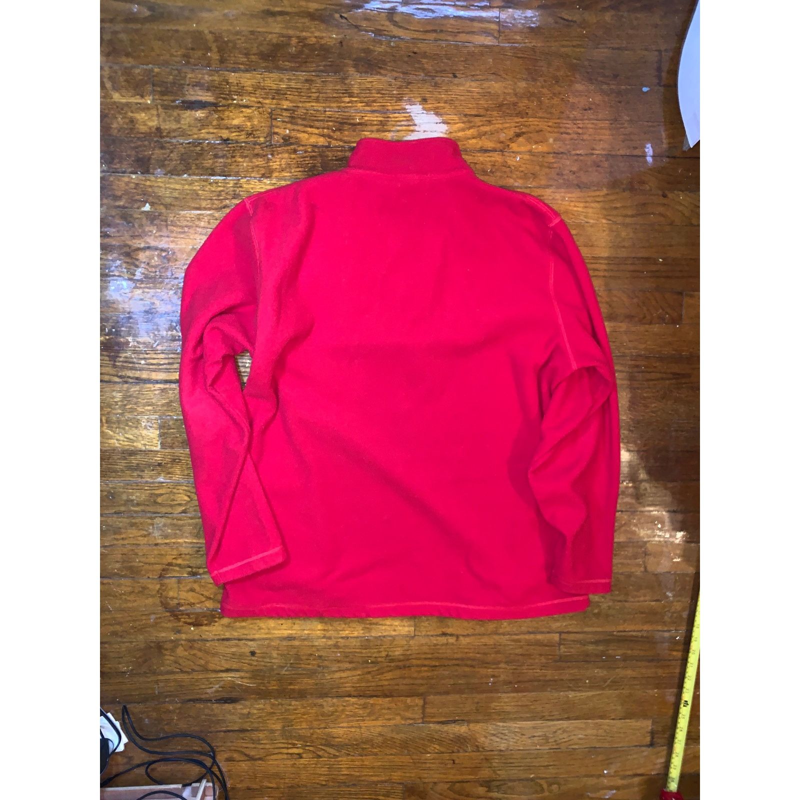 Ralph Lauren Sport Vintage Polo Jeans Co Fleece Quarter Zip XL Red Flag Logo Size US XL / EU 56 / 4 - 9 Thumbnail