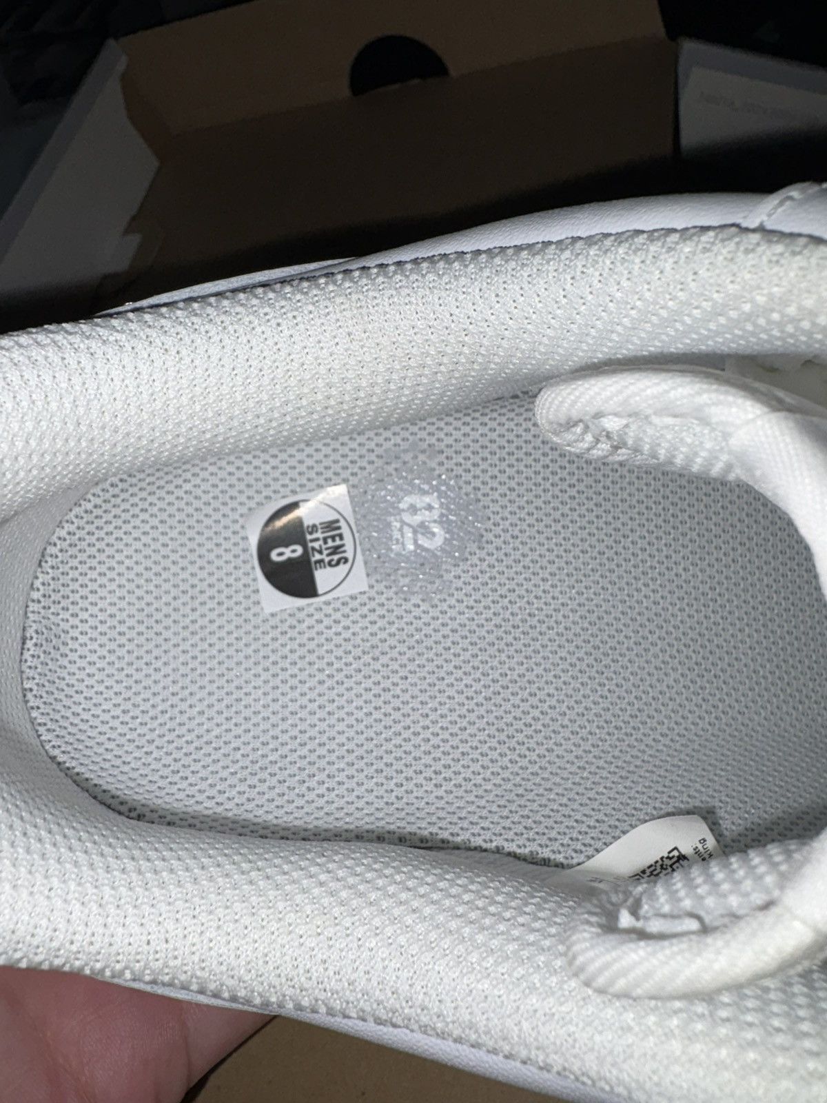Nike Nike White AF1 Size 8 Size US 8 / EU 41 - 12 Thumbnail