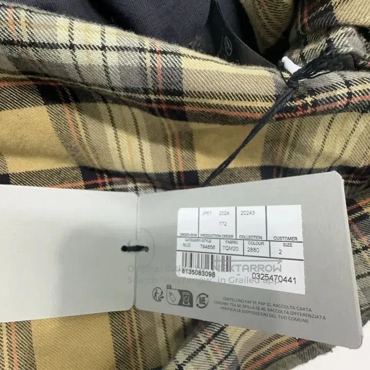 Balenciaga Balenciaga Green Checkered Long Sleeve Shirt. Size US M / EU 48-50 / 2 - 2 Thumbnail