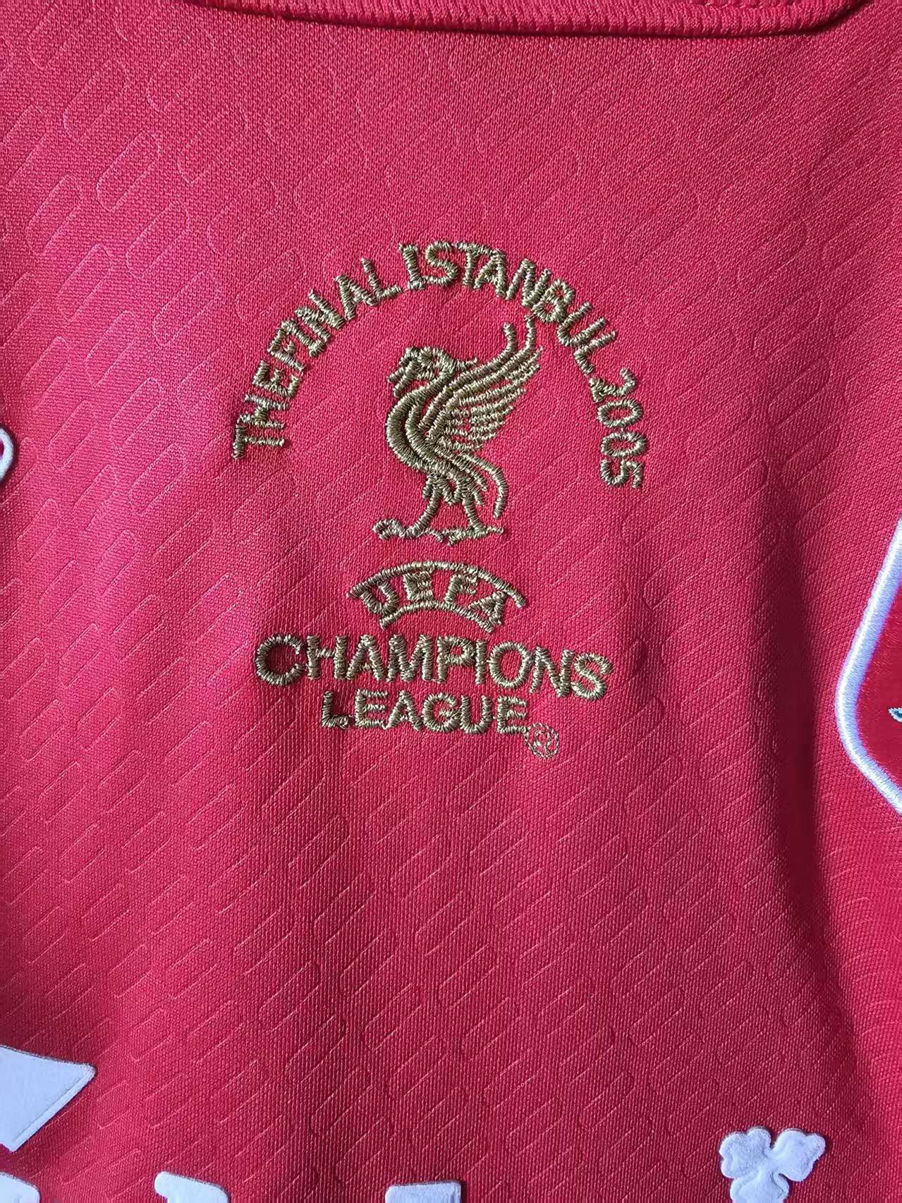 Other 2005 Liverpool #8 Steven Gerrard Jersey Size US S / EU 44-46 / 1 - 6 Thumbnail