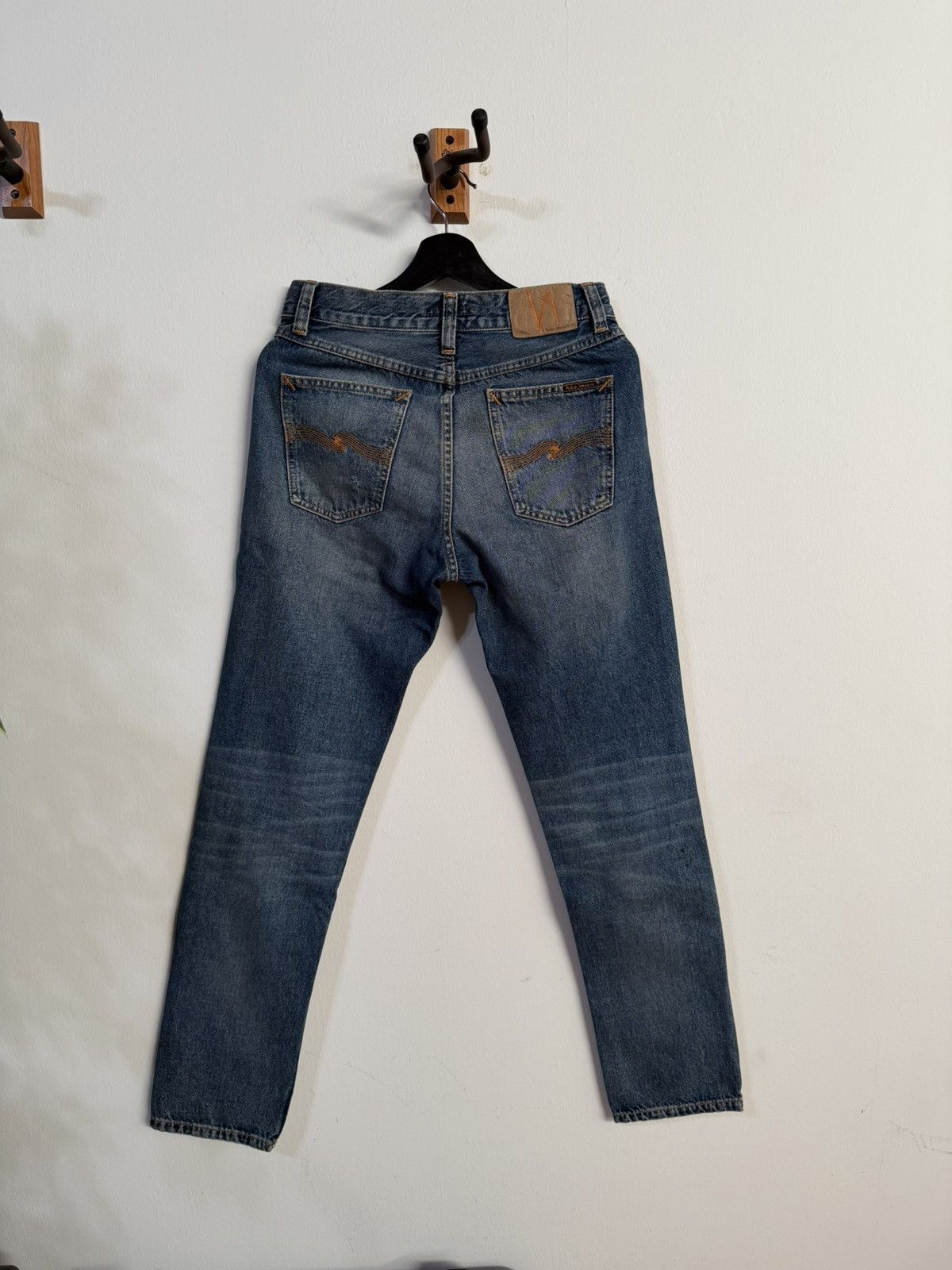 Nudie Jeans Steady Eddie 2 Inked Blue Size US 28 / EU 44 - 3 Thumbnail