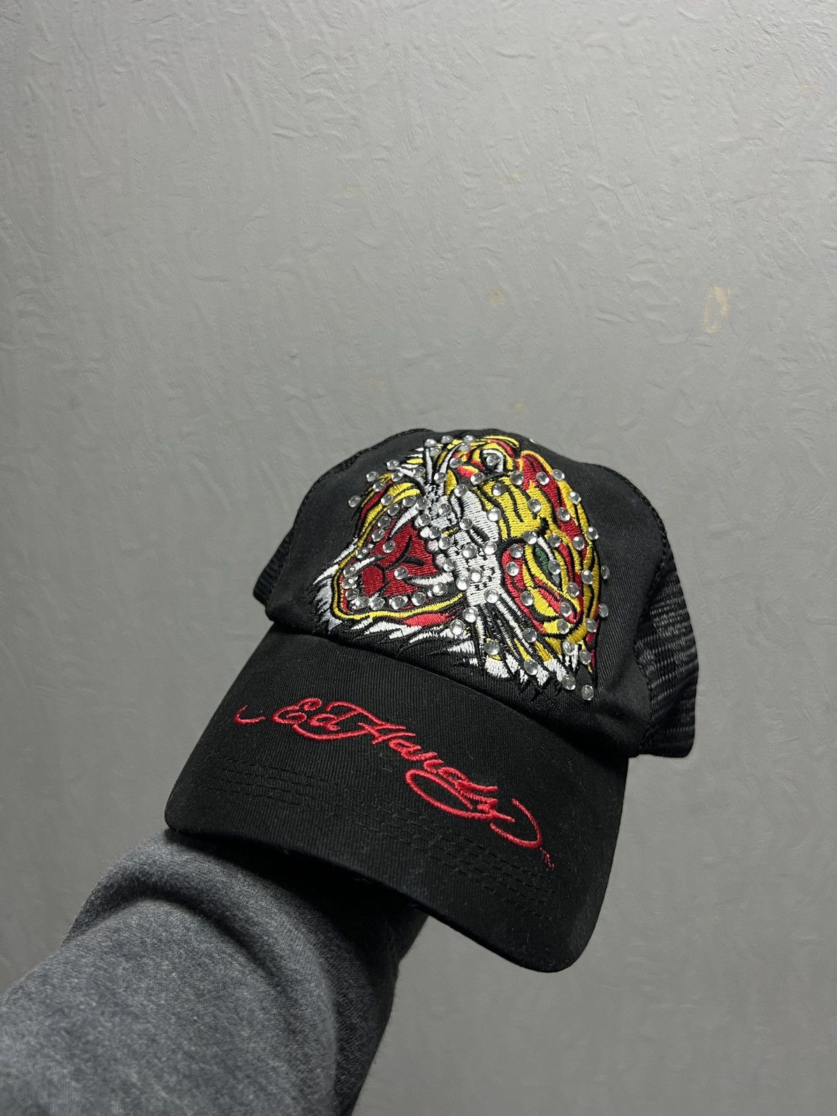 Ed Hardy Vintage Ed Hardy Cap 90s American Wear Y2K Casual Style Size ONE SIZE - 2 Thumbnail
