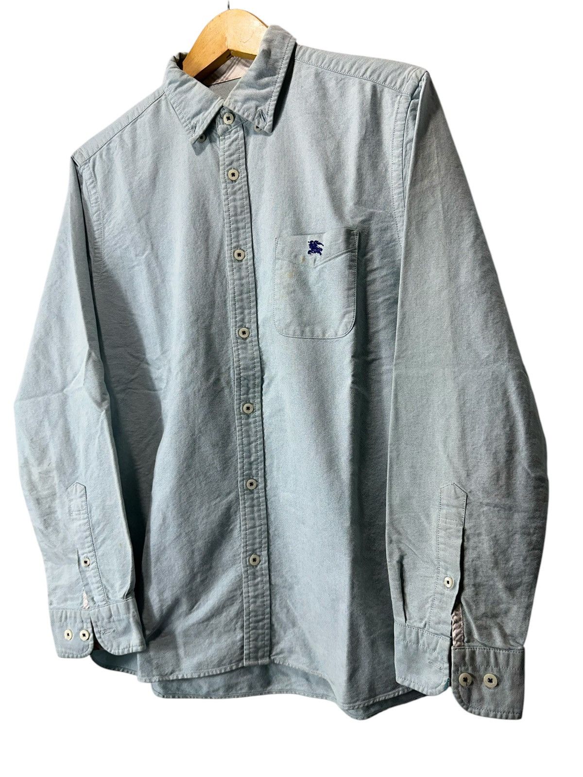 Burberry Vintage Burberry Black Label Shirt Western Button Size US M / EU 48-50 / 2 - 4 Thumbnail