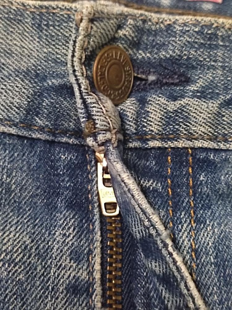 Levi's × Vintage VINTAGE LEVIS 514 DISTRESSED SLIM STRAIGHT STYLE Size US 40 / EU 56 - 4 Thumbnail
