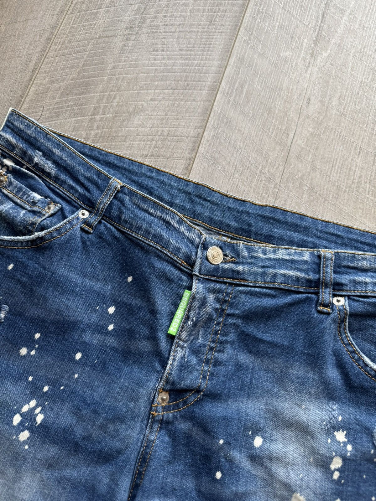 Dsquared2 Dsquared2 shorts distressed denim made in Italy y2k Size US 40 / EU 56 - 3 Thumbnail