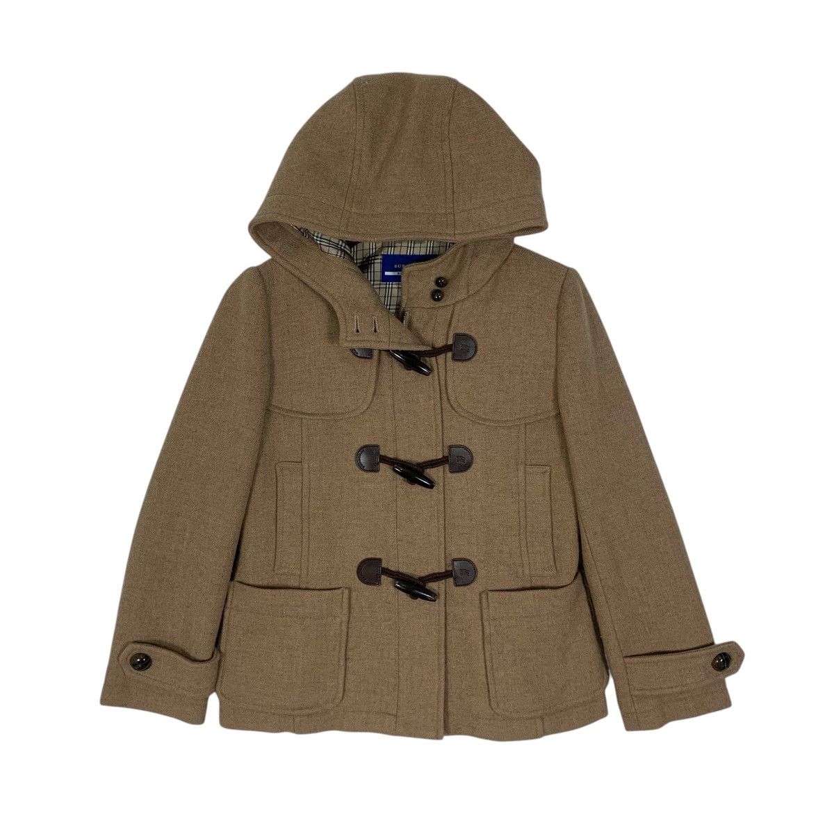 Burberry Burberry Blue Label Designer Luxury Duffle Jacket Size XS / US 0-2 / IT 36-38 - 1 Thumbnail