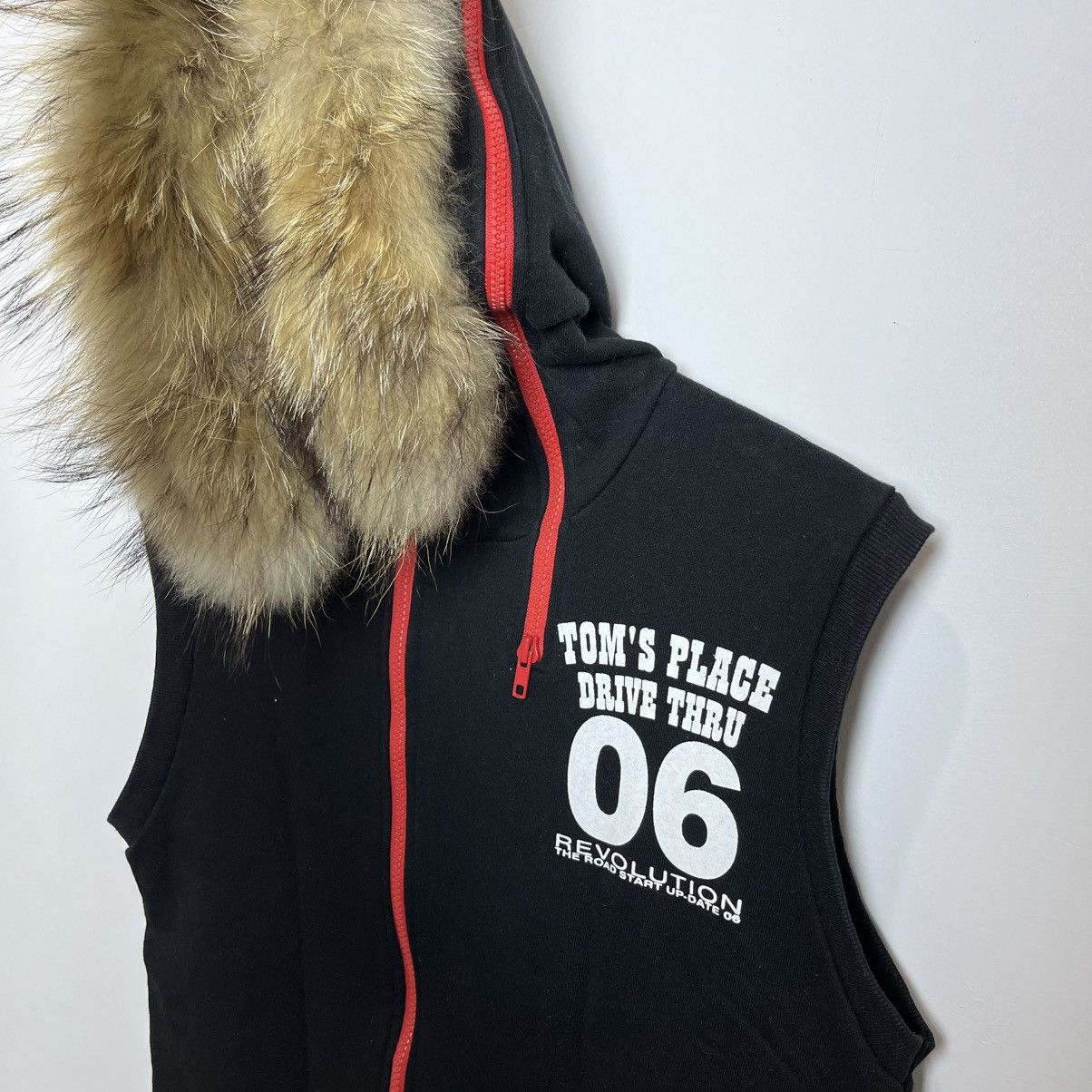 Hysteric Glamour Faux Fur Hoodie Vest With Zipper Up To Hood Japanese Style Size US M / EU 48-50 / 2 - 3 Thumbnail